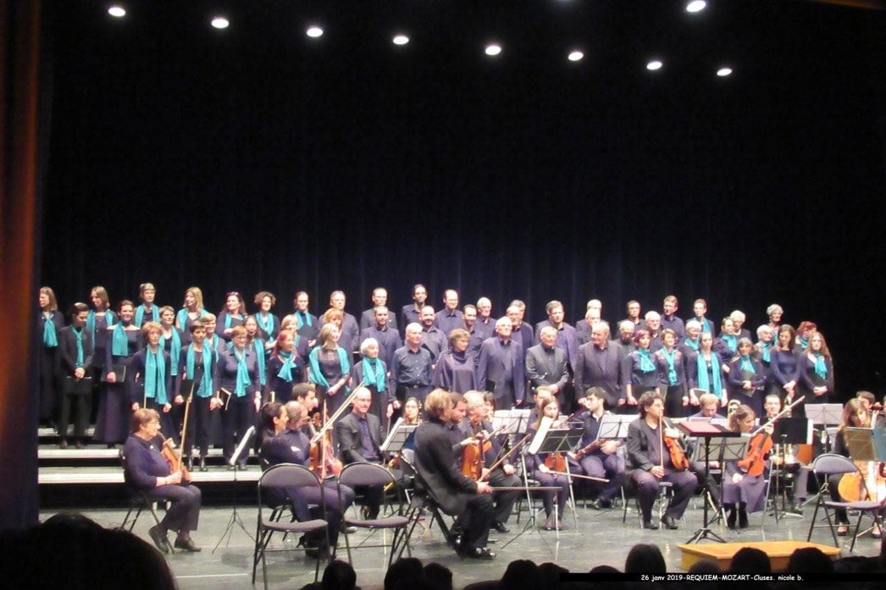 Affiche: Magnifique Requiem de Mozart à Cluses